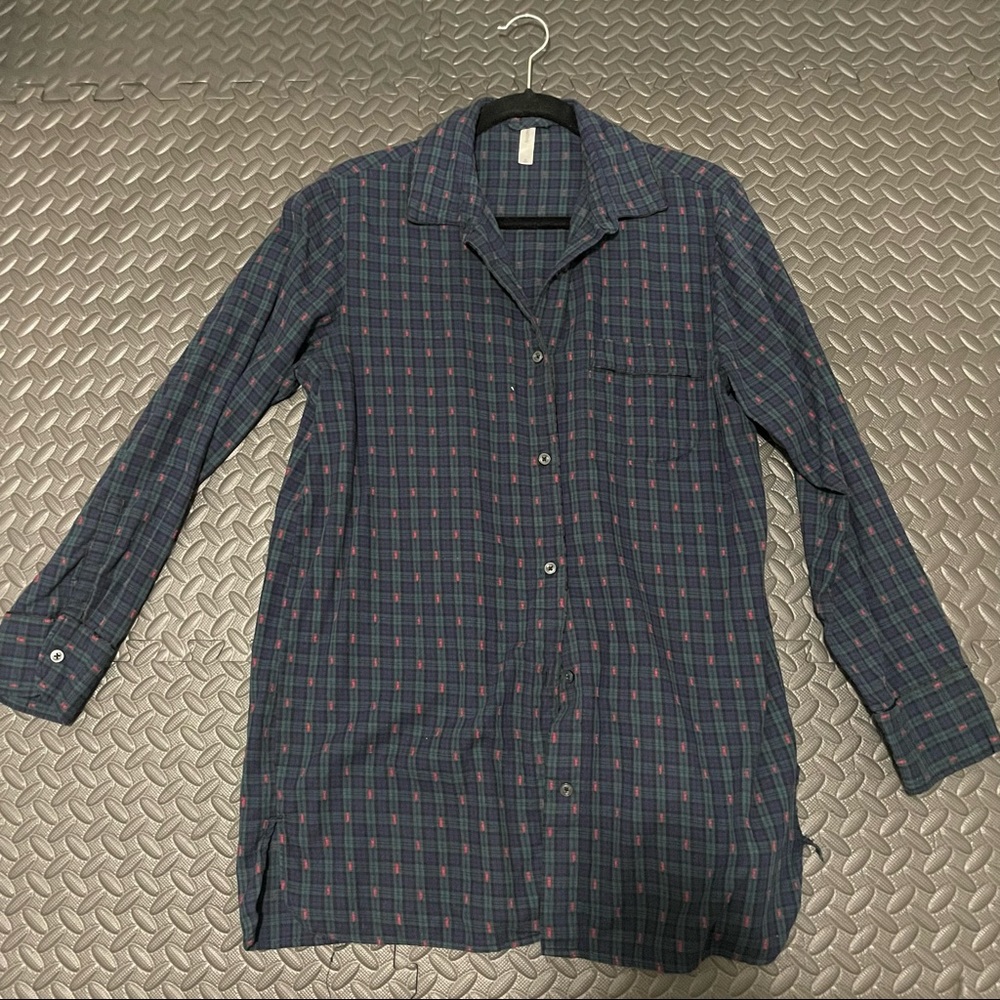 Patterned Pajama Top - Picture 2 of 5